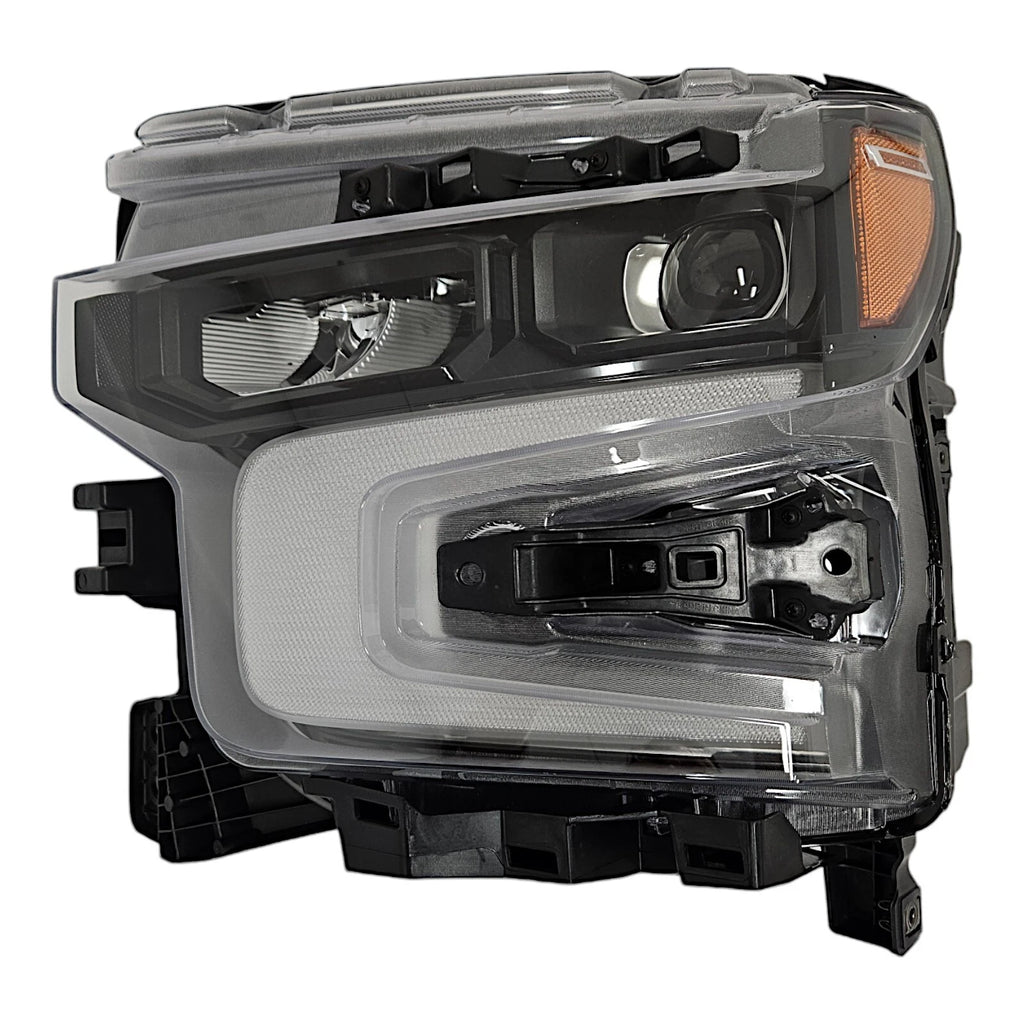 Full LED Headlight LH for Chevy Silverado 1500 (2022–2026) Black Bezel