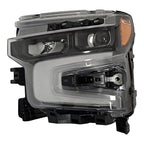 Full LED Headlight LH for Chevy Silverado 1500 (2022–2026) Black Bezel