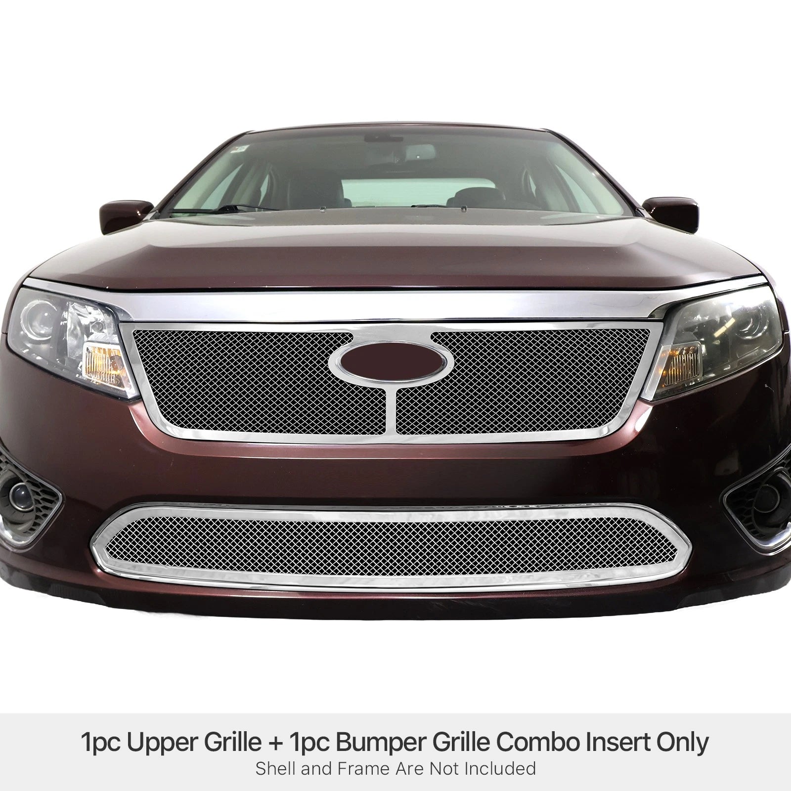 Stainless Steel Mesh Grille Insert for Ford Fusion (2011-2012)