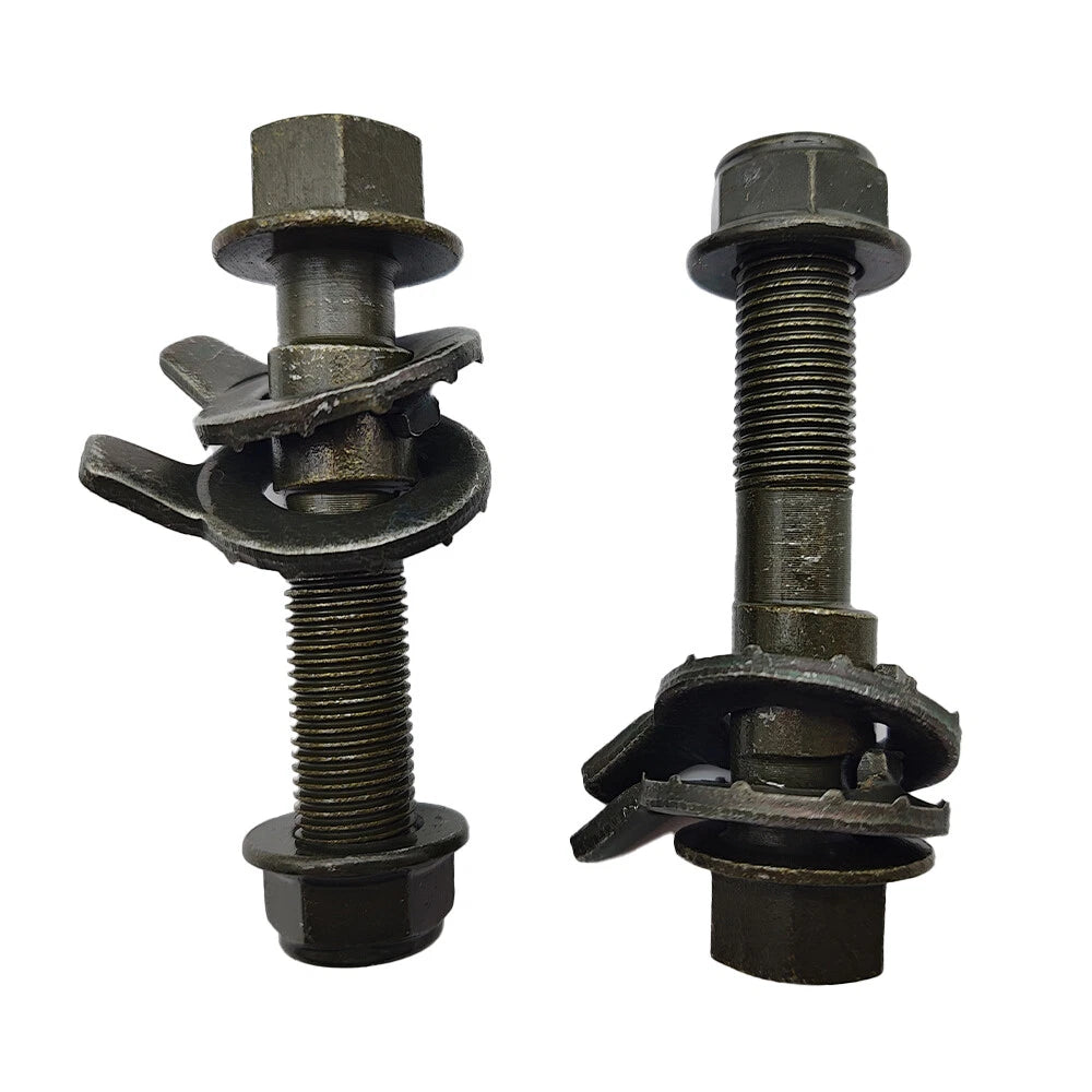 2X Adjustable Camber Correction Alignment Kit for Front Wheels (16mm)