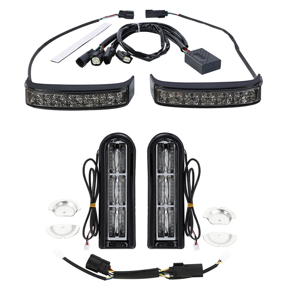 LED Insert Support Brake Turn Light for Harley Touring (2014–2024)