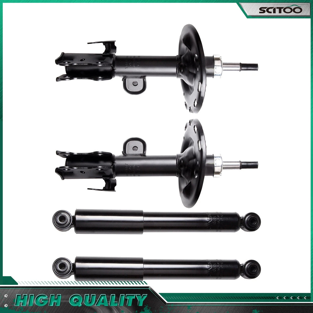 Set of 4 Front Rear Shocks Struts Assembly for Toyota RAV4 (2006–2012)