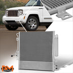 A/C Condenser for Jeep Liberty (2008–2012) OE Style Aluminum