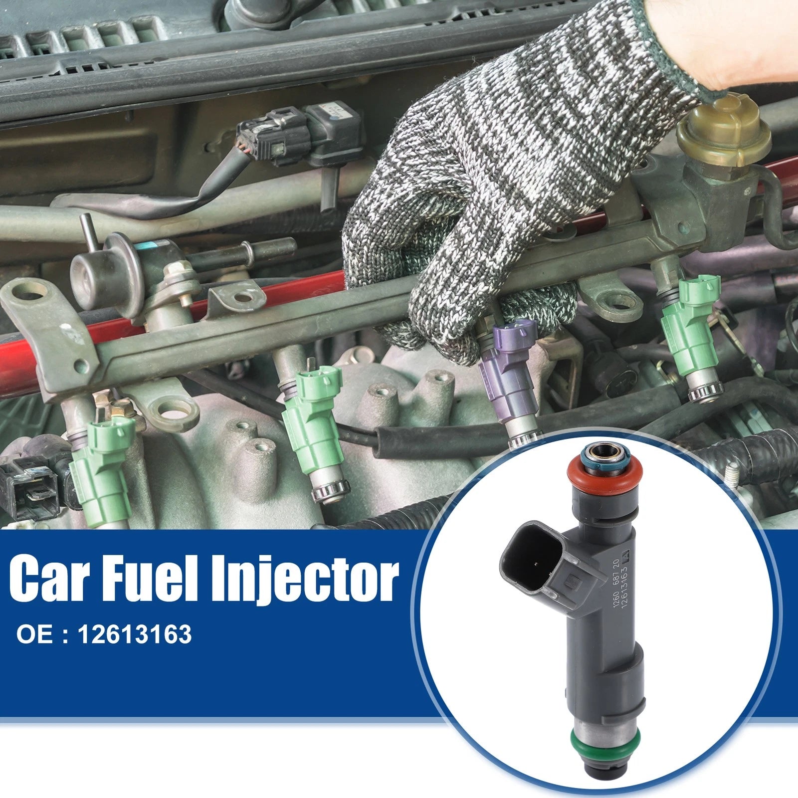 Fuel Injector Nozzle for Chevrolet Malibu 2.4L (2008–2012) 12613163, 703820916239
