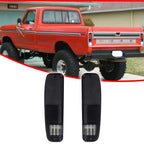 Smoked Red LED Tail Light Lamps for Ford E150 F150 250 350 Bronco (1974–1991)