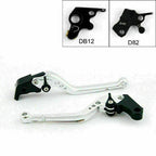 Long Brake Clutch Levers for Ducati 821 Monster/Dark Strada (2016) Silver T9