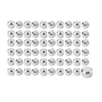 60 x Chrome Engine Bolt Caps Covers for Harley Evolution Engines (1984-1999)