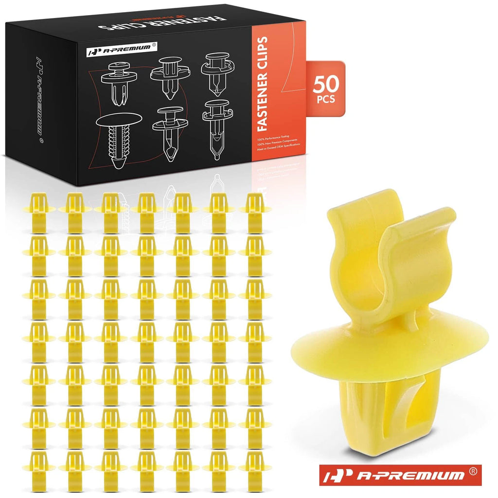 50x Nylon Hood Prop Support Rod Clips for Jeep Compass 
