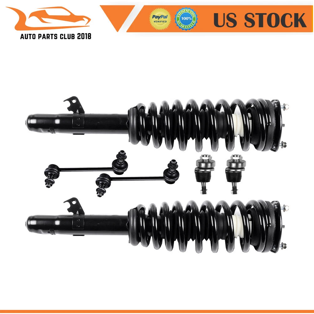 Front Struts Spring Assembly Suspension Kit for Ford Fusion (2006-2009)