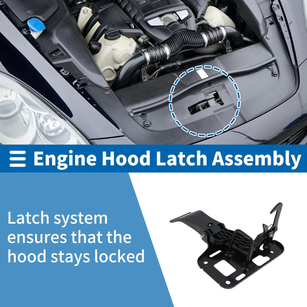 Hood Latch Assembly for Audi Q5 (2009–2017) No. 8R0823480B