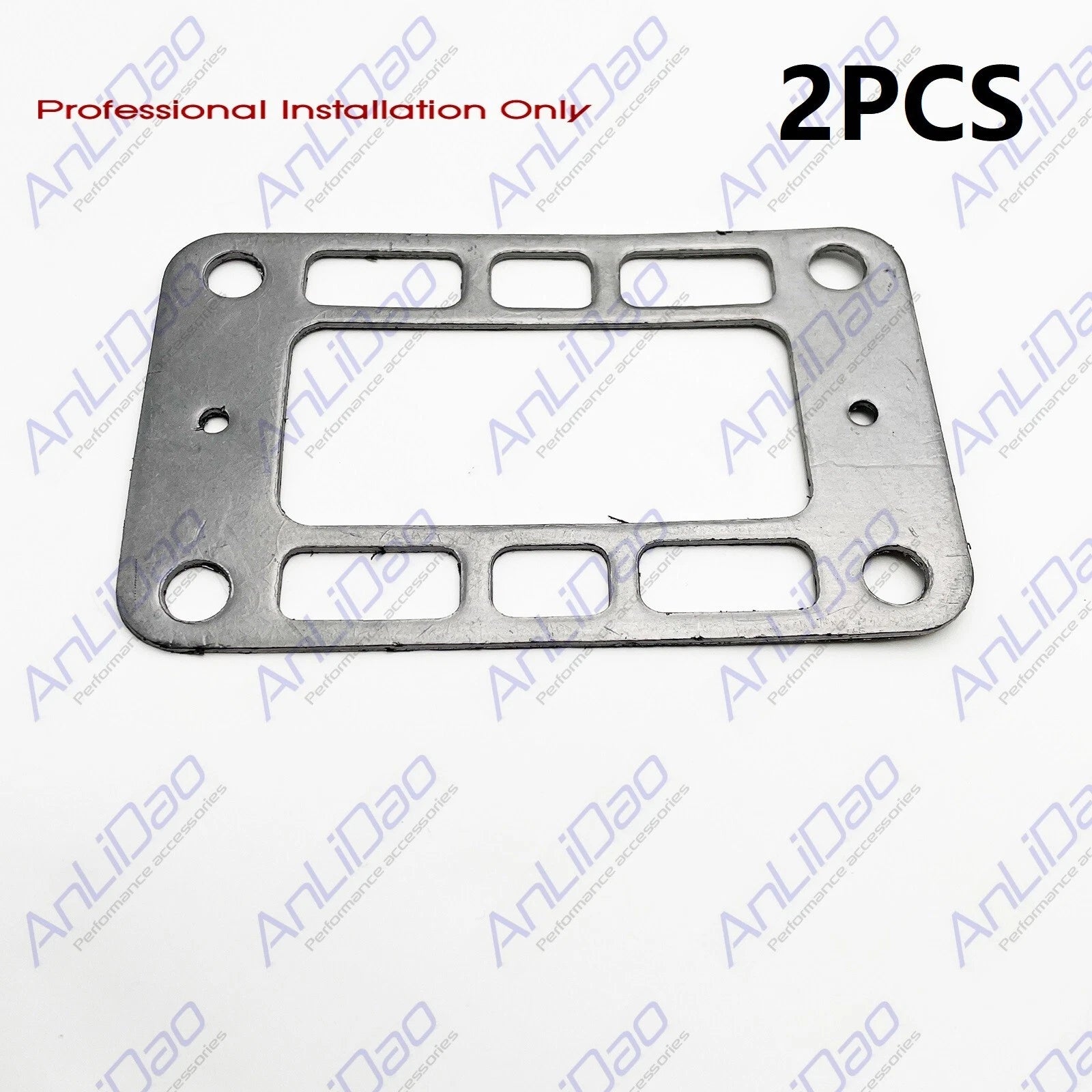 2Pcs Exhaust Elbow Riser Gasket for Volvo Penta (857618, 8356908, 856039)