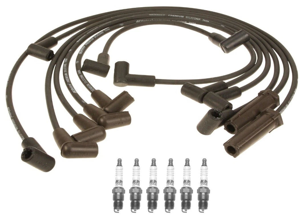 Ignition Wire Set 6 for GMC 4.3 VIN W (GM OE)