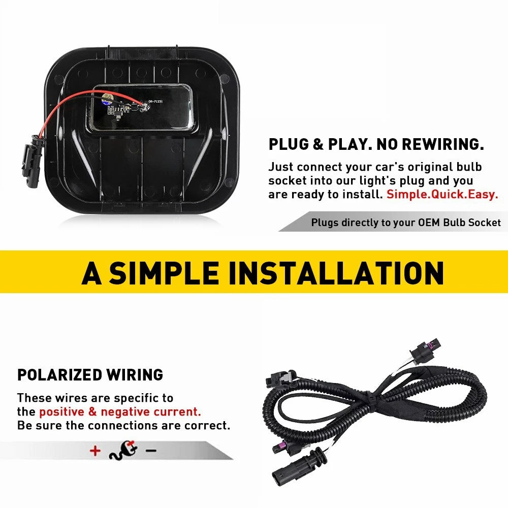 MultiPro Tailgate Step Light Kit for GMC Sierra 1500 2500 (2019â2025)