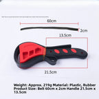 Adjustable Rubber Belt Wrench Multi Tool for Automotive Repair (6-8 Inch)