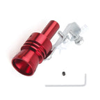 Universal Turbo Sound Exhaust Muffler Pipe Whistle for Car (Red)
