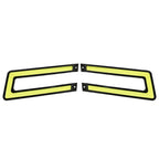 White COB DRL LED Daytime Running Lights for Universal Car Fog Lamp