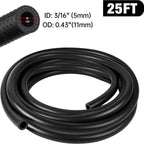 Fuel Line Hose for Gas Vehicles (25 Ft, 5/8", Rubber, 300 PSI)
