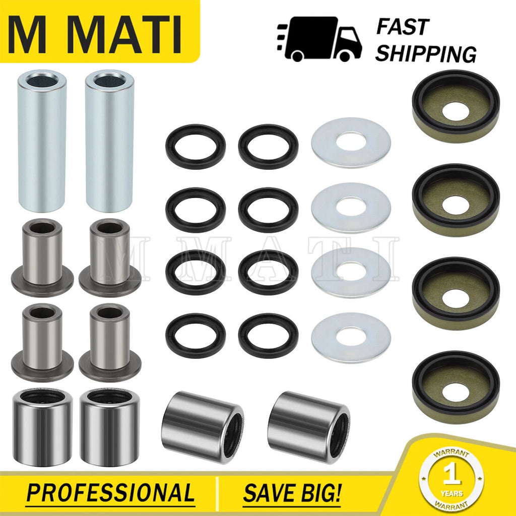 Front Upper & Lower A-Arm Bushing Seal Kits for Arctic Cat 400 DVX (2004–2008)