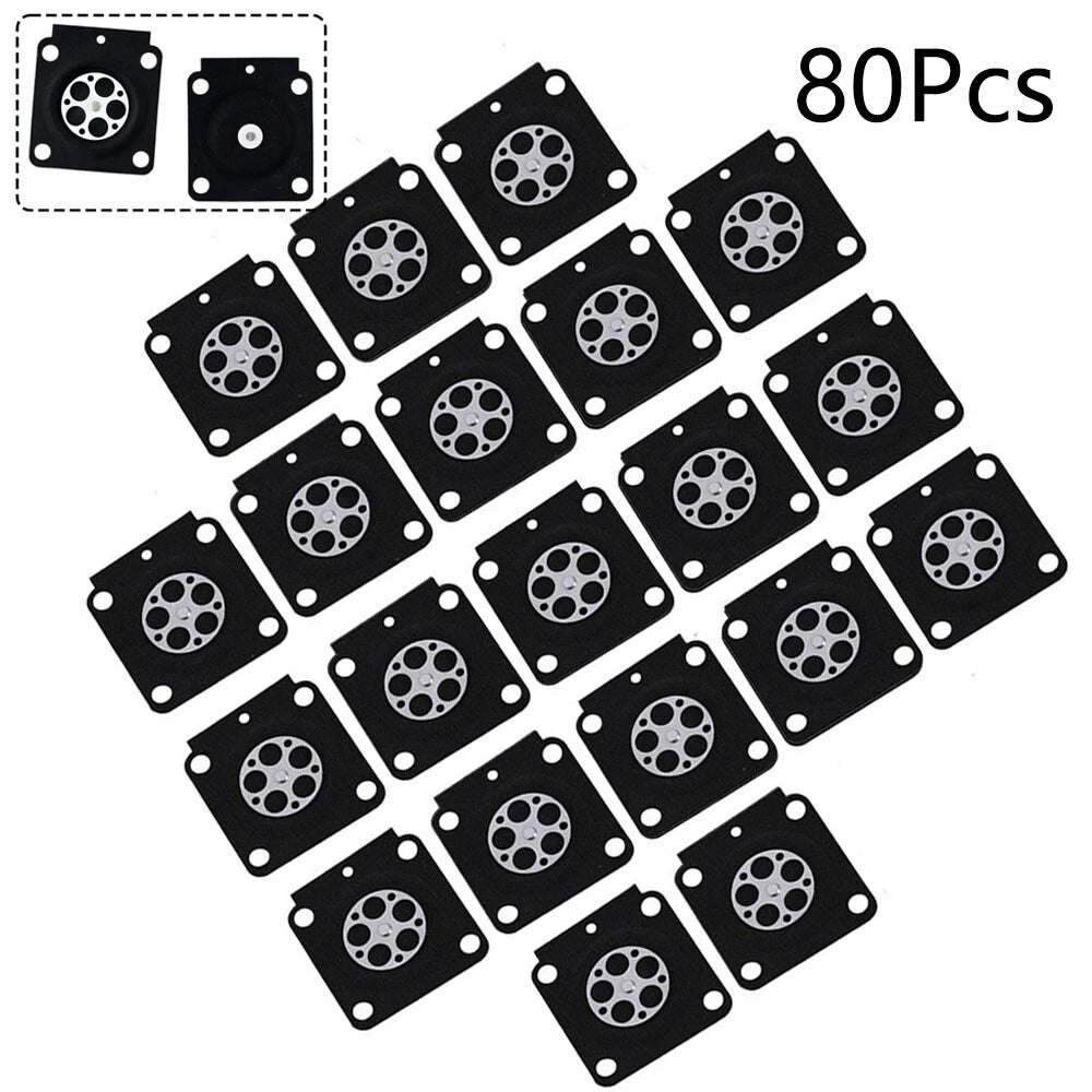 80Pc Carburetor Metering Diaphragm for ZAMA RB-99 RB-100 C1Q Series