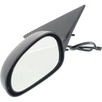 Power Mirror for Ford Mustang (1996–1998) Front Driver Side Textured Black