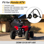 Headlight Socket for Honda Sportrax TRX300X/EX TRX400EX TRX450R/ER (2006–2014)
