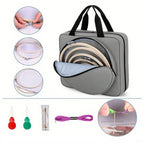 Storage Bag for Embroidery Thread and Needle - Compact Design