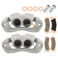Front Left + Right Brake Calipers w/Pads for Honda Pioneer 1000 M3/M5/M6 (2016–2023)