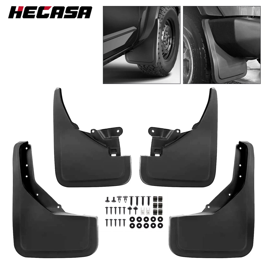 Set of 4 Mud Flaps for Ford Bronco (2021–2024)