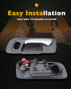 Inside Door Handle Kit for Honda Accord Odyssey (1998-2004)