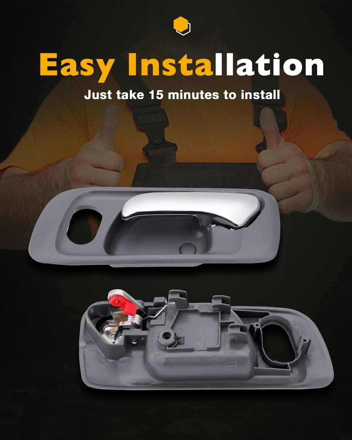 Inside Door Handle Kit for Honda Accord Odyssey (1998-2004)