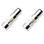 2-Pack LED Backup Reverse Light Bulbs for 1157 7507 Bay15d (6000K White, 2-Year)
