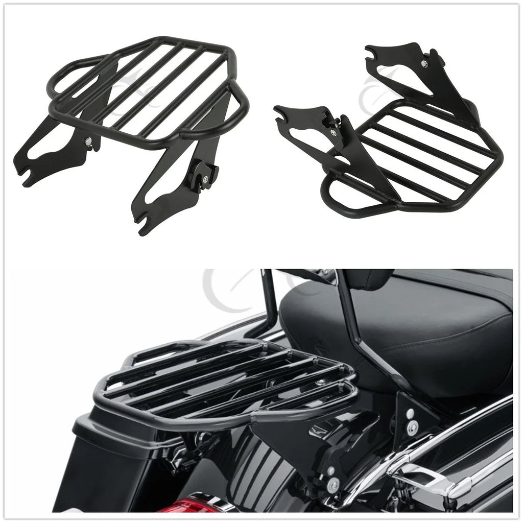 2X Luggage Rack & Docking Kit for Harley Touring FLHT (2014–2024)