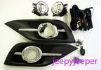Chrome Fog Lamp Spot Light Set for Honda CR-V 2012-2016