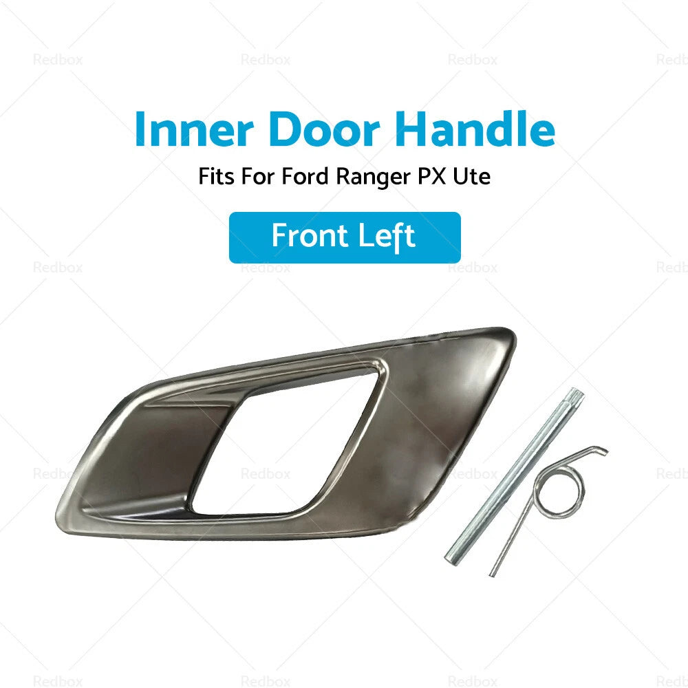 Dark Chrome Front Left Inner Door Handle for Ford Ranger PX (2011–Present)