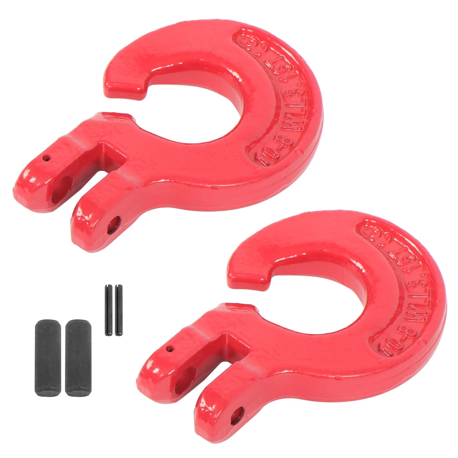 Set of 2 G80 Logging Chain Choker Hooks 6900Lbs Working Load Limit