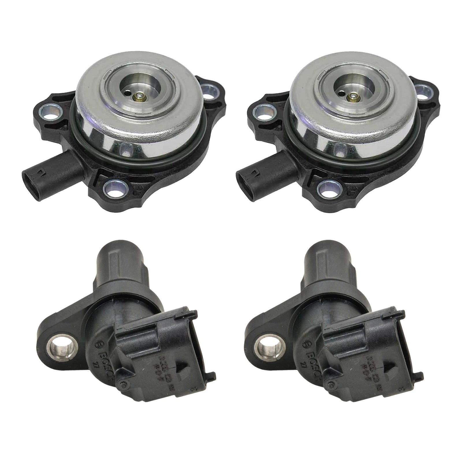 Set of 2 Camshaft Position Sensors & Adjuster Magnet Kit for Mercedes W463