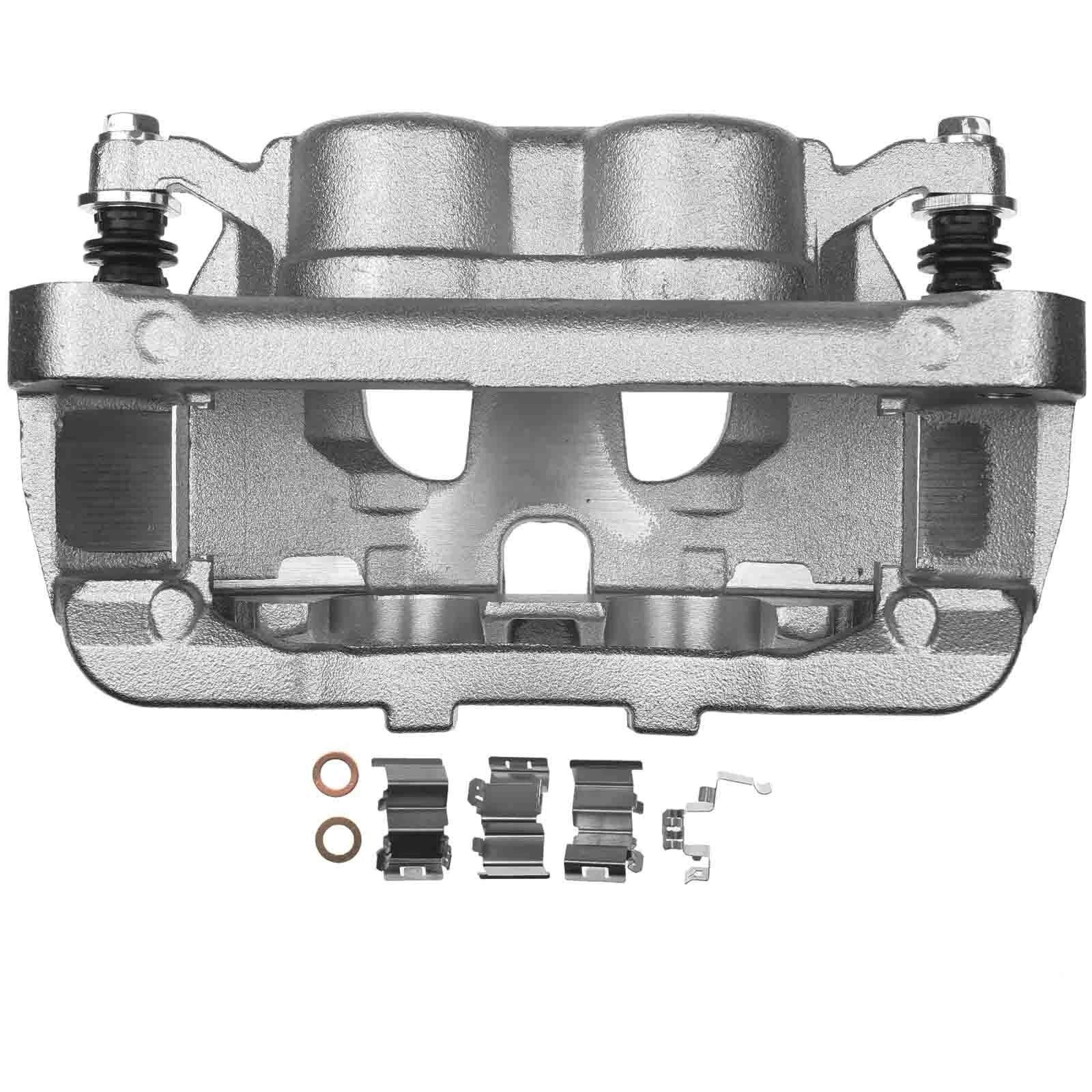 2X Front Brake Caliper with Bracket for Ford F-250 Super Duty (2013–2022)