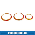 Set of 3 AC Knob Background Covers for Subaru Forester Impreza 