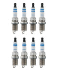Set of 8 Bosch Double Iridium Spark Plugs for VW Infiniti Audi V8