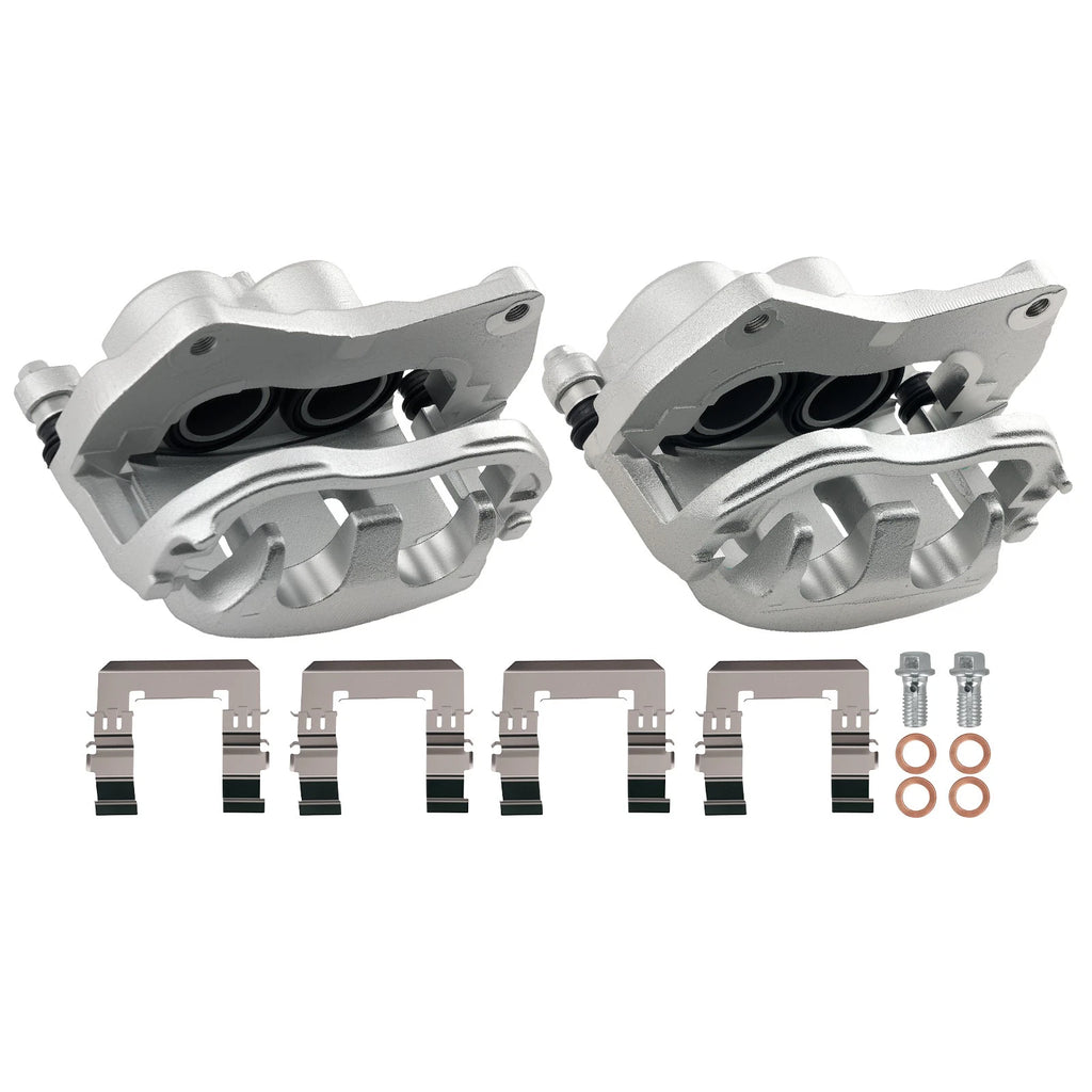 Set of 2 Front Disc Brake Calipers for Subaru Outback WRX (2010–2021)