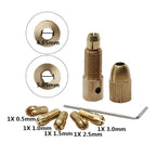 2X Chuck Drill Collet Set for