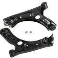 2X Front Lower Control Arm W/Ball Assembly for Hyundai Elantra, Kia Forte (2011–2018)