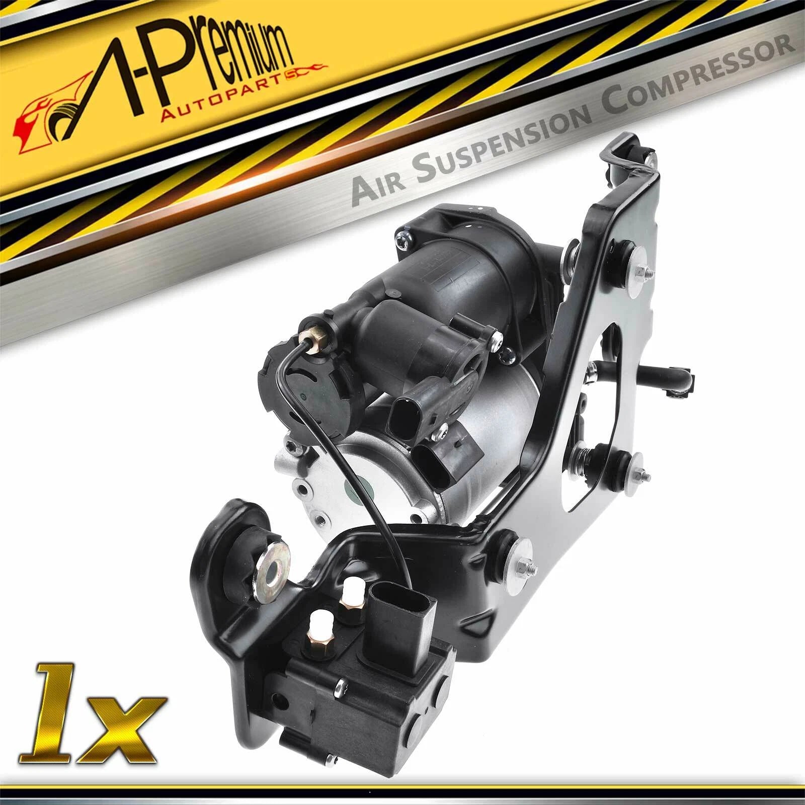 Air Suspension Compressor with Bracket for BMW X5 X6 (2007–2014)