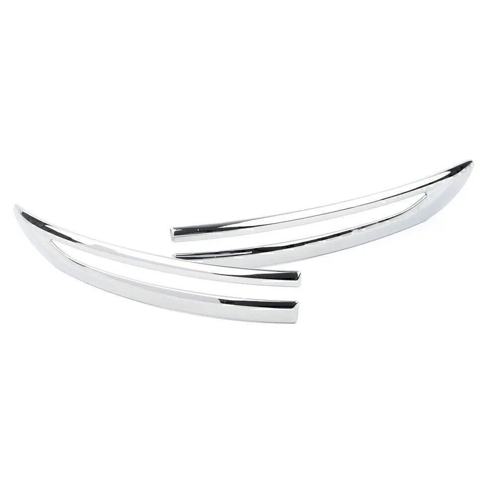 ABS Chrome Rear View Mirror Stripe Covers for Nissan Kicks (2017-2019)