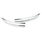 ABS Chrome Rear View Mirror Stripe Covers for Nissan Kicks (2017-2019)