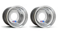 Set of 2 DWT Polished Rear Wheels Rims 8x8 for Suzuki LT250 LT500 (1983–1990)