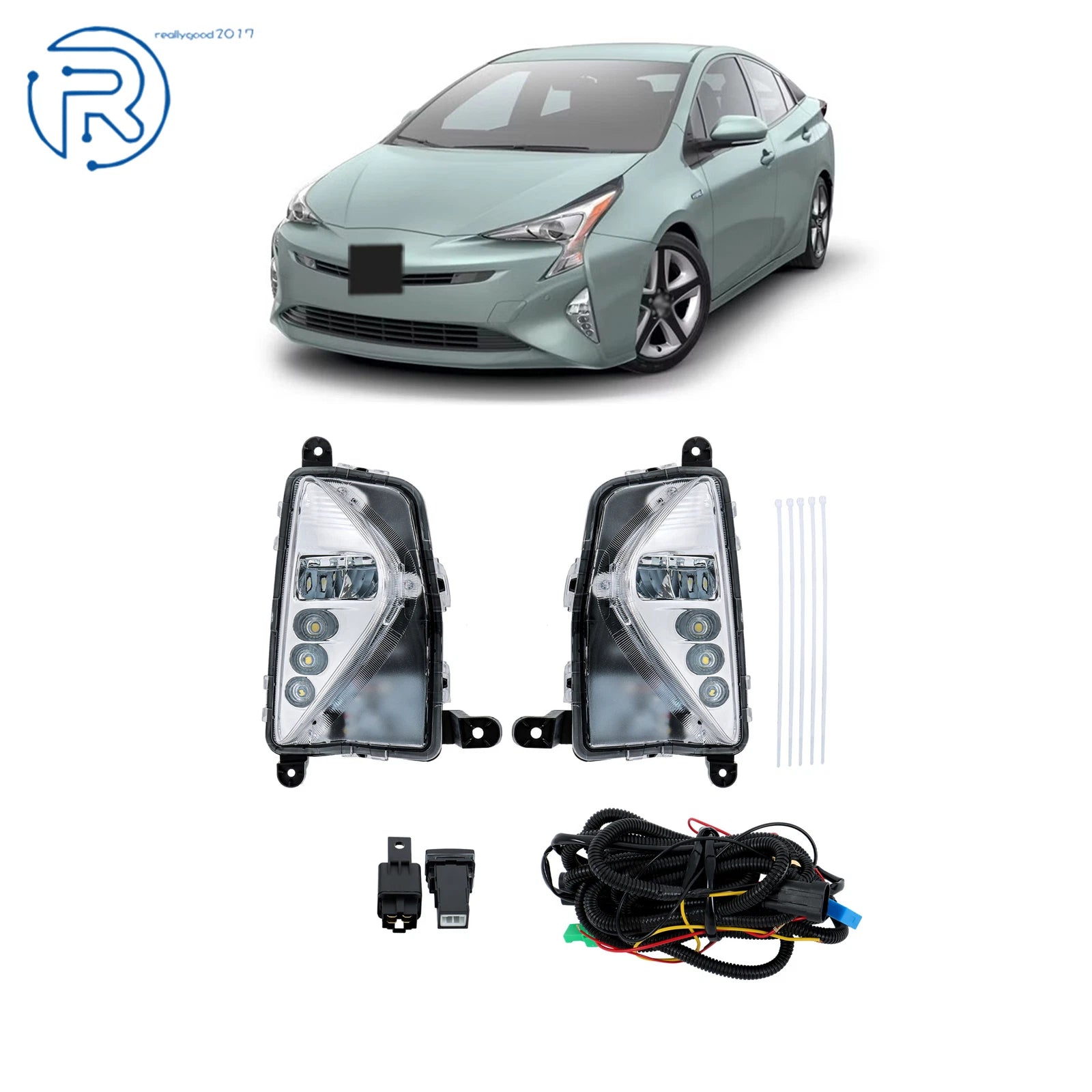 Fog Lights DRL & Turn Signal Kit LED for Toyota Prius (2016–2018)