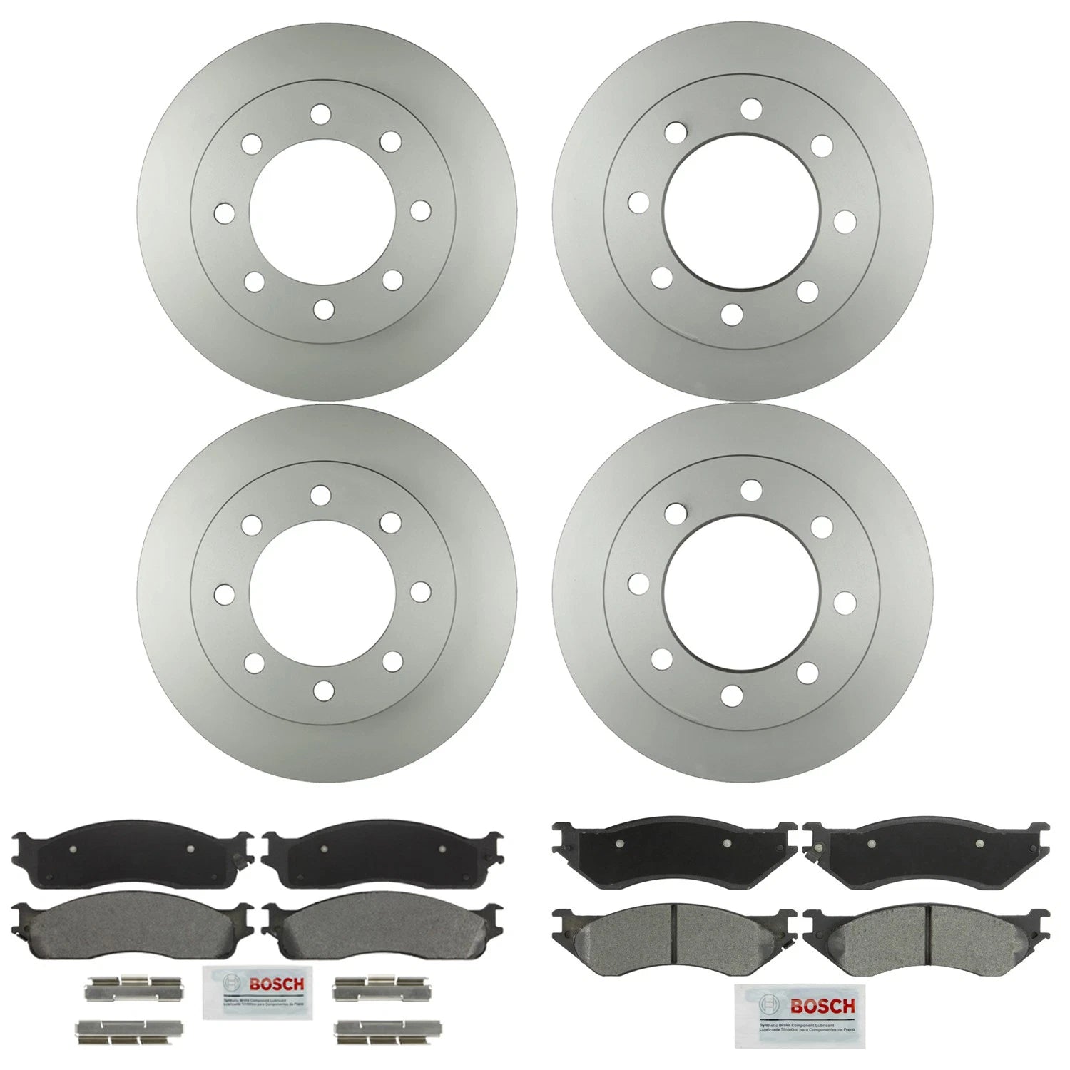 Bosch QuietCast Disc Brake Pad Kit for Ram 3500 (2010–2023)