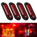 Set of 4 LED Side Marker Lights for RV Truck Trailer (Waterproof)