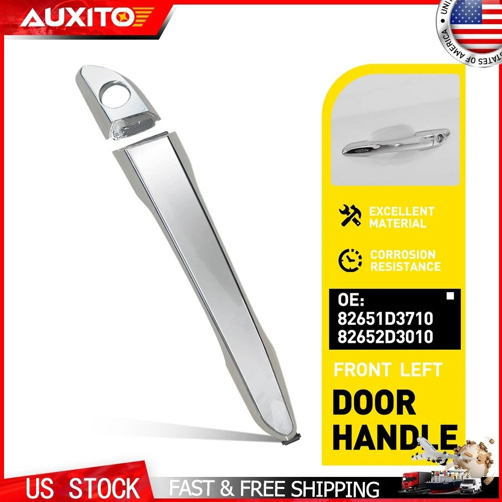 OE Style Chrome Front Left Outer Door Handle for Hyundai Tucson (2016–2021)